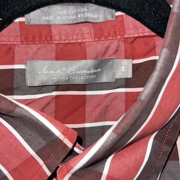 Daniel Cremieux signature collection 100% cotton long sleeve button down shirt - Picture 10 of 10